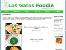 Tablet Screenshot of losgatosfoodie.com